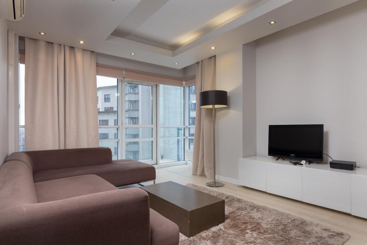 Grzybowska Platinum Apartment Tower A วอร์ซอ ภายนอก รูปภาพ